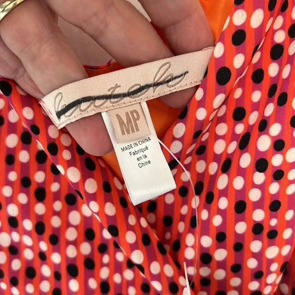 NWT Anthropologie Hutch Flutter Wrap Midi Dress MP NWT - Picture 12 of 15